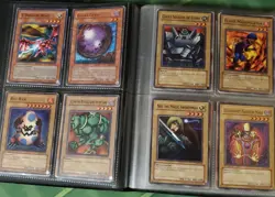Yugioh Card Binder Collection 100+ Cards Vintage 1st Editions - Image 1