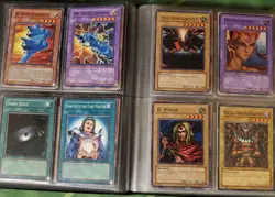 Yugioh Card Binder Collection 100+ Cards Vintage 1st Editions - Image 2