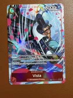 Vista Treasure Rare (TR) OP16-011 - One Piece TCG: The Time of Battle - English - Image 1
