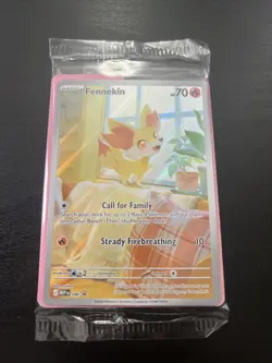 Pokemon Card Fennekin 080 Mega Evolution Chaos Rising Promo Near Mint - Image 1