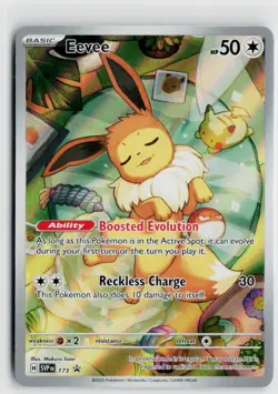Eevee 173 Sv: Scarlet & Violet Promo Cards Holo NM - Image 1