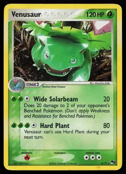 Venusaur 6/17 Holo Rare POP Series 2 Pokemon Card - Image 1