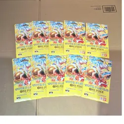 Bandai Adventure on Kami's Island One Piece Card Game English 10 Booster Packs - Image 1