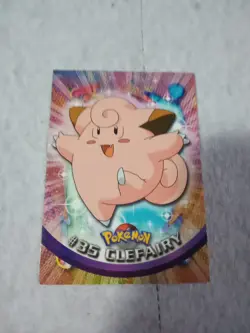 Clefairy : 1999 Topps Pokemon TV Animation Card #35 - Image 1