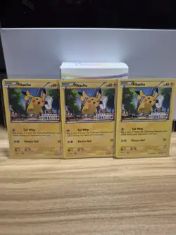 Pikachu - 20/108 Build-A-Bear Workshop Exclusive LP 3 cards! - Image 1