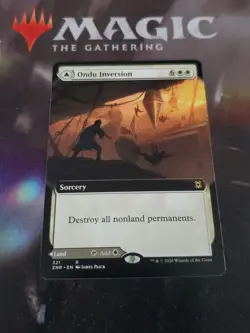 MTG. Ondu Inversion. Extended Art. Zendikar Rising. Nm - Image 1