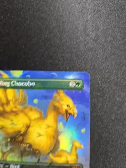 Traveling Chocobo (Borderless) (Chocobo Track Foil) Final Fantasy MTG Magic NM - Image 5