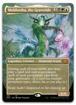 Muldrotha, the Gravetide (Borderless) #384 NM Double Masters 2022 2X2 Magic MTG - Image 1