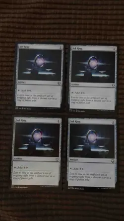 Magic: the Gathering / MtG Sol Ring x4 Mixed Sets - Image 1
