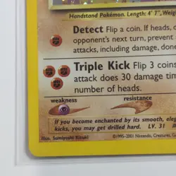 Pokemon TCG Hitmontop 3/75 Neo Discovery Holo Rare (2001) - Image 3