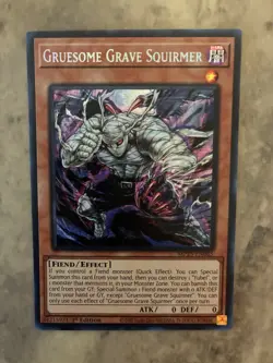 Yugioh! TCG - Gruesome Grave Squirmer - Prismatic Secret Rare - MP25-EN065 - Image 1