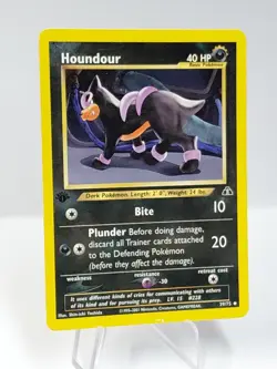 Houndour 39/75 1st Edition Neo Discovery Non-Holo Pokemon Card - Image 3