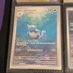 Pokemon Wartortle Scarlet & Violet 151 171/165 Reverse Holo 100HP Eng - Image 1