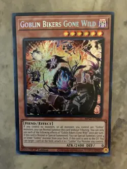 Yugioh! TCG - Goblin Bikers Gone Wild - Prismatic Secret Rare - MP25-EN098 - Image 1