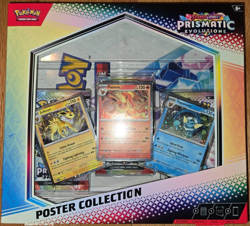Pokemon Scarlet & Violet Prismatic Evolutions Poster Collection Box NEW SEALED - Image 1