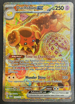 Pokemon Company Dachsbun ex 169/142 SV07 Stellar Crown SIR Full Art Holo ENG - Image 1