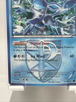 Pokemon TCG Plasma Freeze Glaceon #23/116 Cracked Ice Holo Rare Card LP - Image 4