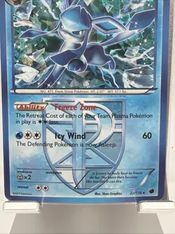 Pokemon TCG Plasma Freeze Glaceon #23/116 Cracked Ice Holo Rare Card LP - Image 5
