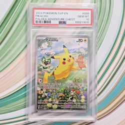 PSA 10 2024 POKEMON SVP EN #088 Pikachu Paldea Adventure Chest Promo Card - Image 4