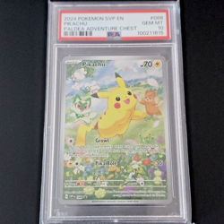PSA 10 2024 POKEMON SVP EN #088 Pikachu Paldea Adventure Chest Promo Card - Image 5