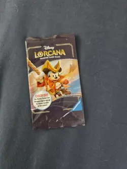 DCL Treasure Exclusive Promo Lorcana Mickey Mouse Pirate Captain Card Sealed - Image 1