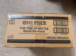 🔥ONE PIECE CARD GAME THE TIME OF BATTLE BOOSTER CASE OP16 ENGLISH SHIPS TODAY🔥 - Image 2