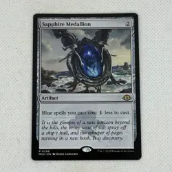 MTG MH3 | Sapphire Medallion 0296 | Rare Modern Horizons 3! - Image 1