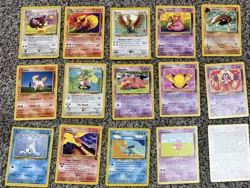 Vintage Pokemon TCG 50-Card Lot Holo/Regular Base2 Gym Rocket 2000 - Image 2