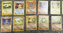 Vintage Pokemon TCG 50-Card Lot Holo/Regular Base2 Gym Rocket 2000 - Image 5