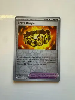 Brave Bangle 080/086 Reverse Holo White Flare Pokemon Near Mint - Image 1