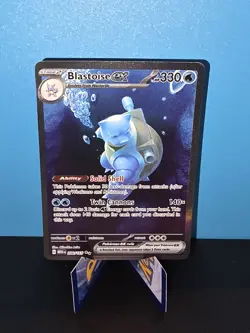 Pokemon TCG Blastoise ex SIR Scarlet & Violet-151 200/165 - Image 1