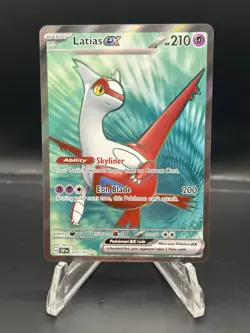 Pokemon TCG Latias EX Surging Sparks 220/191 Ultra Rare Full Art - Image 1