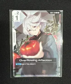 Gundam Card Game TCG Overflowing Affection FIrst Combat Tournament Promo English - Image 1