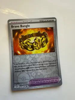 Brave Bangle 080/086 Reverse Holo White Flare Pokemon Near Mint - Image 1