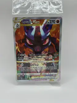 Lucario VSTAR SWSH291 Promo SEALED Crown Zenith Pokemon TCG Card English NM - Image 1