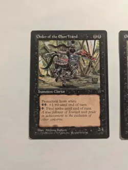 [x2] Order of the Ebon Hand Fallen Empires MTG LP Magic the Gathering Card Var. - Image 2