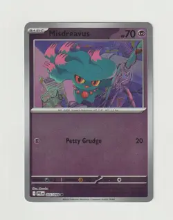 Misdreavus 035/094 Reverse Holo C Phantasmal Flames NM Pokemon - Image 1