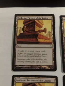 [x4] Sunhome Fortress of the Legion Ravnica MTG LP Magic the Gathering Card - Image 2