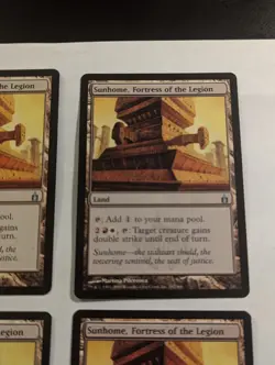 [x4] Sunhome Fortress of the Legion Ravnica MTG LP Magic the Gathering Card - Image 3