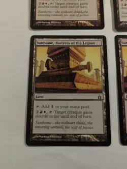 [x4] Sunhome Fortress of the Legion Ravnica MTG LP Magic the Gathering Card - Image 4