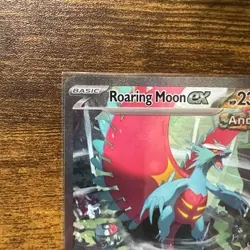 Pokemon TCG Roaring Moon ex 251/182 Special Illustration Rare SIR Paradox Rift N - Image 3