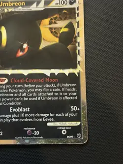 Pokemon Umbreon Prime HGSS Undaunted 86/90 Holo Ultra Rare - Image 5