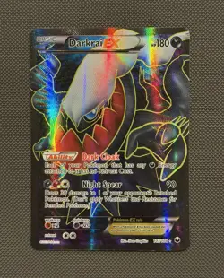 Pokemon Darkrai EX Full Art Holo Ultra Rare Dark Explorers 107/108 - Image 1