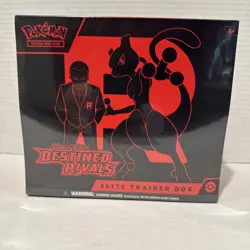 Pokemon TCG Destined Rivals ETB Elite Trainer Box Sealed - Image 1