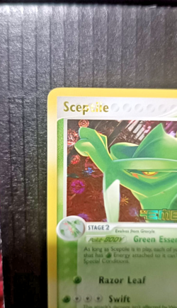 Sceptile 10/106 EX Emerald Stamped Reverse Holo - Pokemon 2005 - EXCELLENT! - Image 2