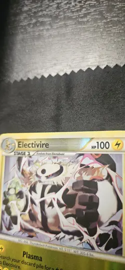 Pokemon Electivire 20/102 Reverse Holo HGSS Triumphant - Image 2