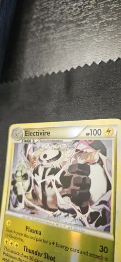 Pokemon Electivire 20/102 Reverse Holo HGSS Triumphant - Image 5