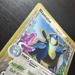 Blastoise #2/100 | Pokemon EX Crystal Guardians Delta Species - DAMAGED - Image 2