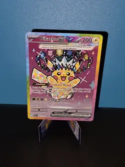 Pikachu EX Ascended Heroes SIR Special Illustration Rare Pokemon 277/217 ⚡ - Image 2