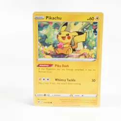 Pikachu 052/196 Pokemon SWSH11: Lost Origin Common NM - Image 1